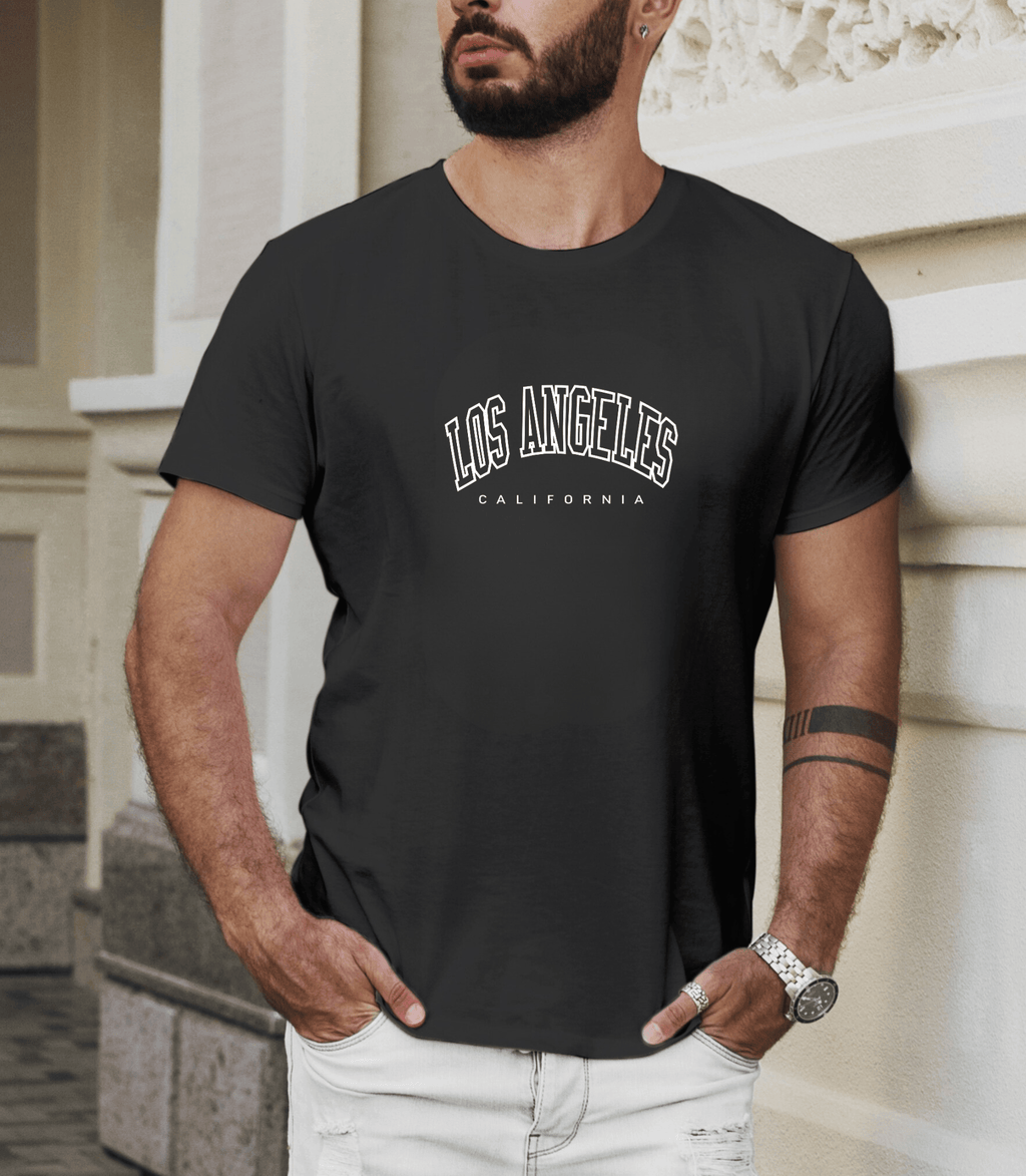 Camiseta Masculina | Estampa - Los Angeles California