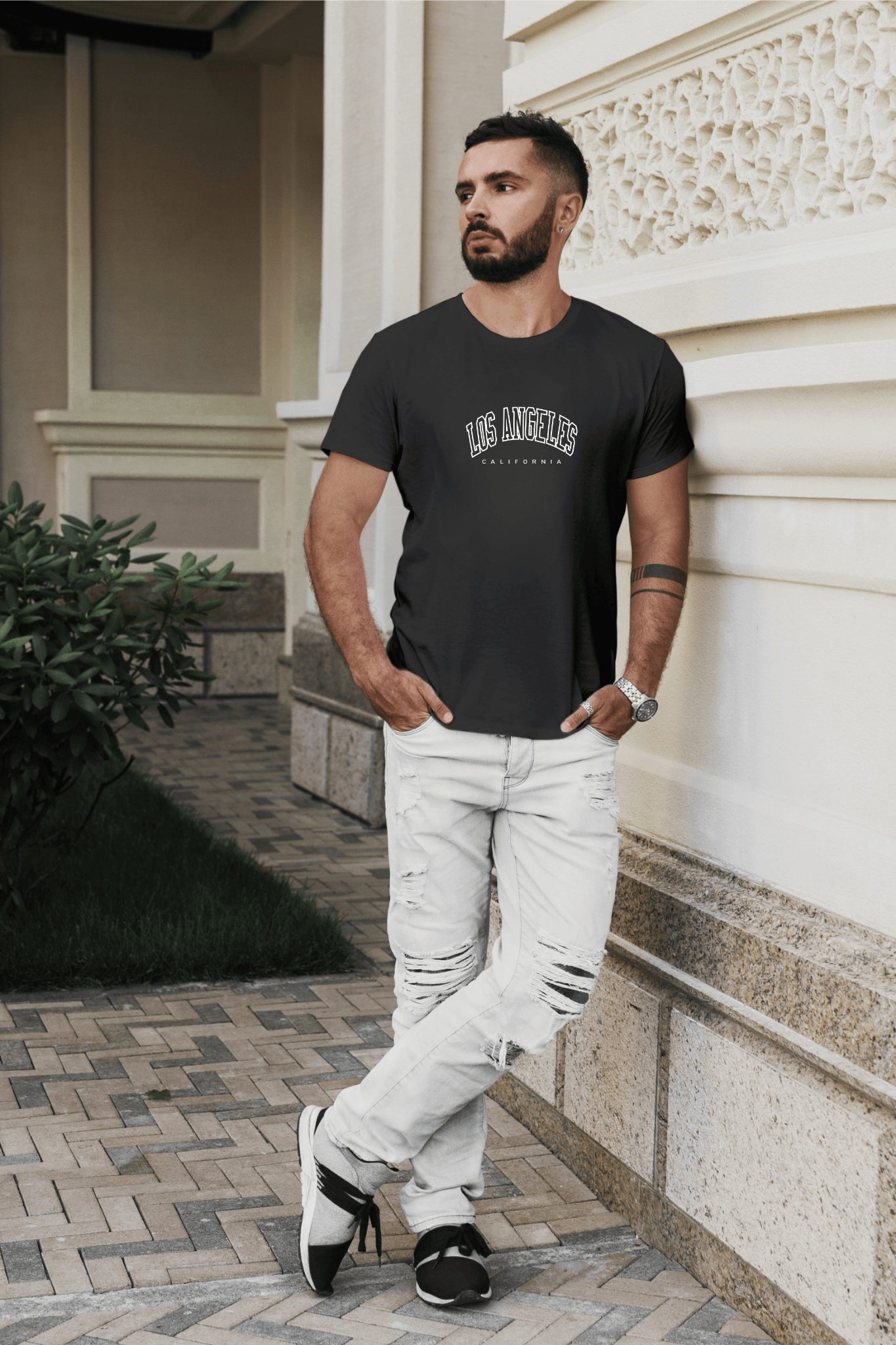 Camiseta Masculina | Estampa - Los Angeles California