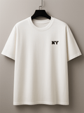 Camiseta Oversized Masculina | Estampa - NY