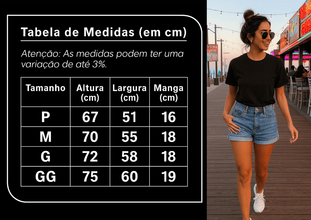 Camiseta Feminina | Lisa
