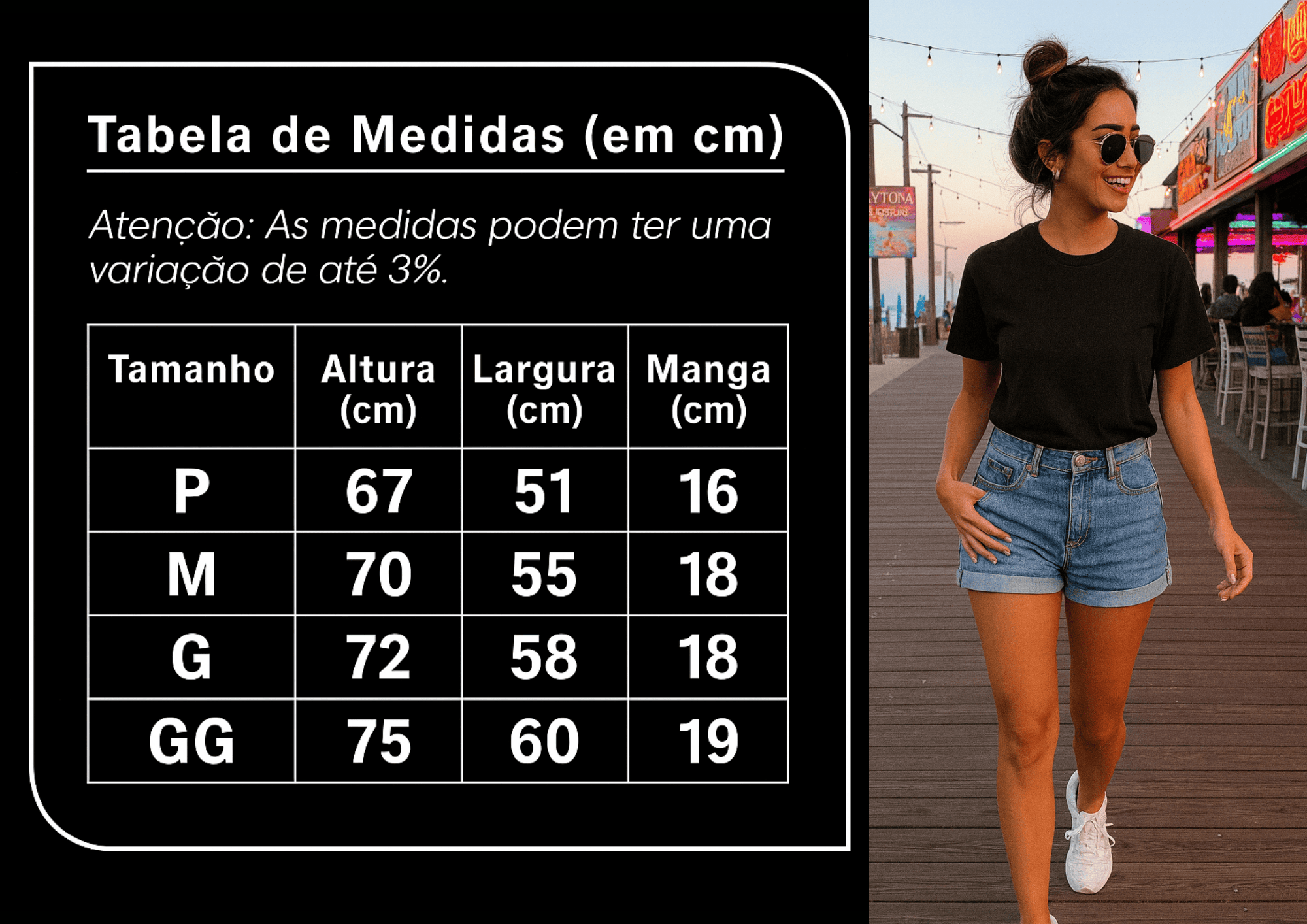 Camiseta Feminina | Lisa