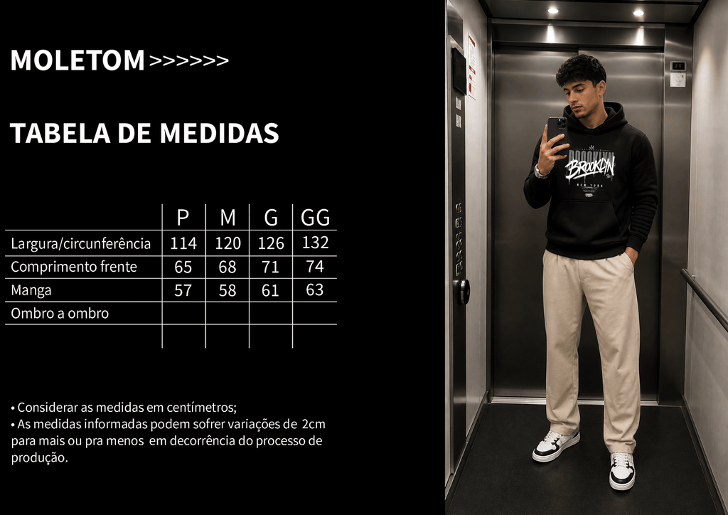 Moletom Canguru Masculino - Almayda Crown District