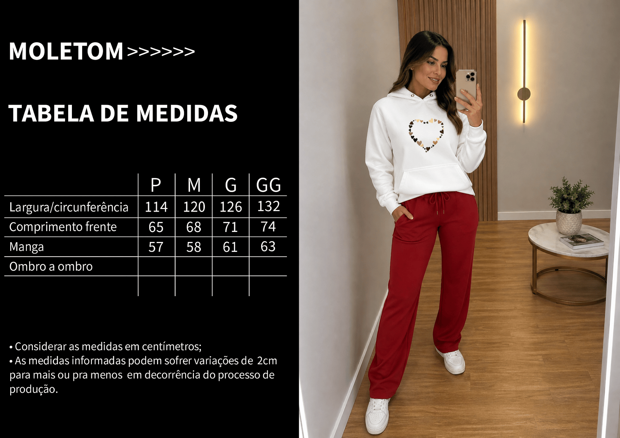 Moletom Canguru Feminino - Almayda Romantic Vibe