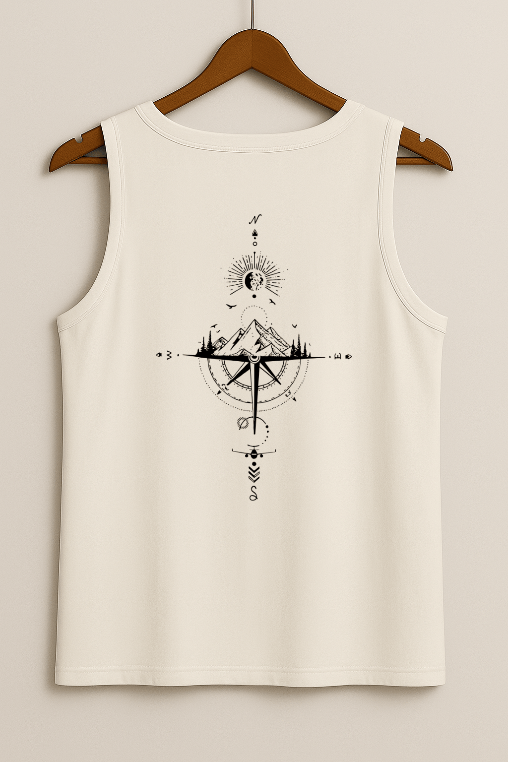 Camiseta Regata Masculina - Rosa dos Ventos