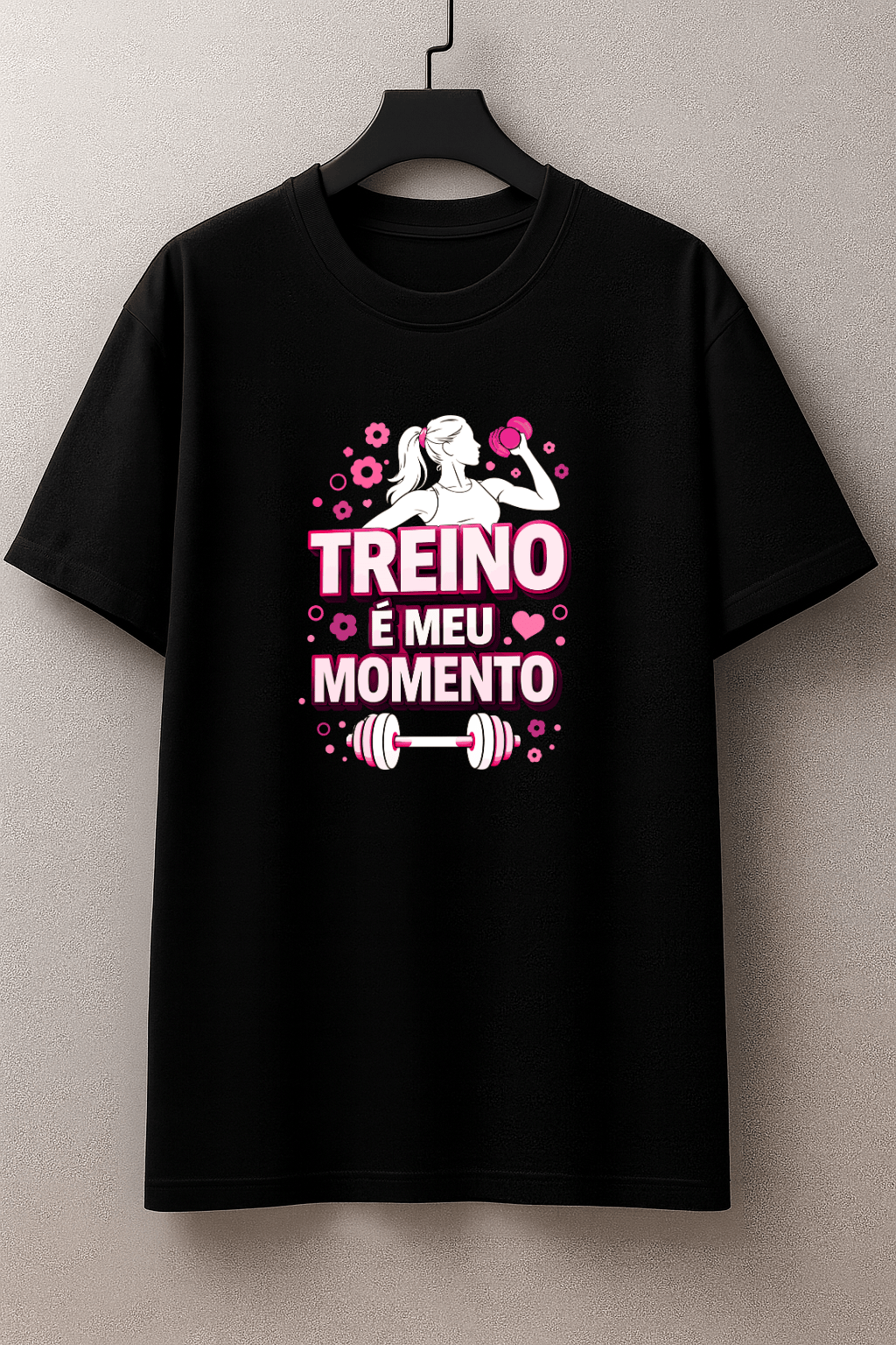 Camisetão Feminino Oversized - Treino É Meu Momento