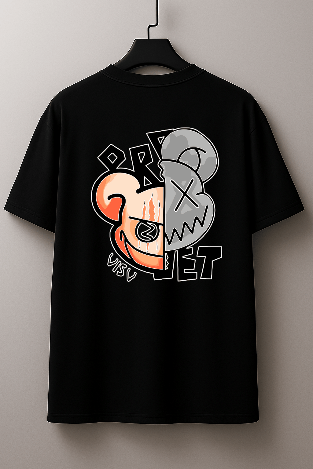 Camisetão Oversized Masculina | Estampa Urso Bear