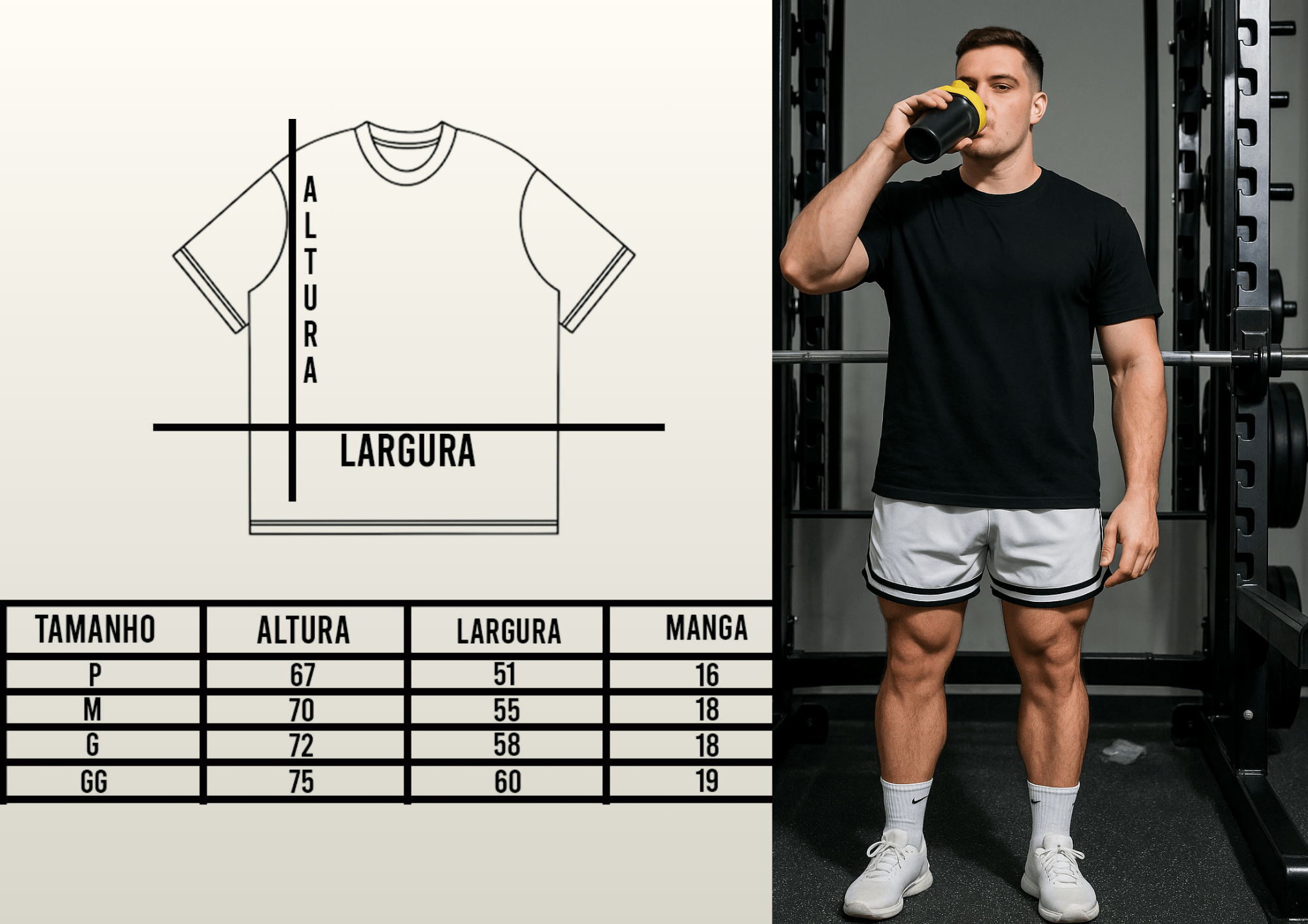Camiseta Masculina | Estampa - Unlock