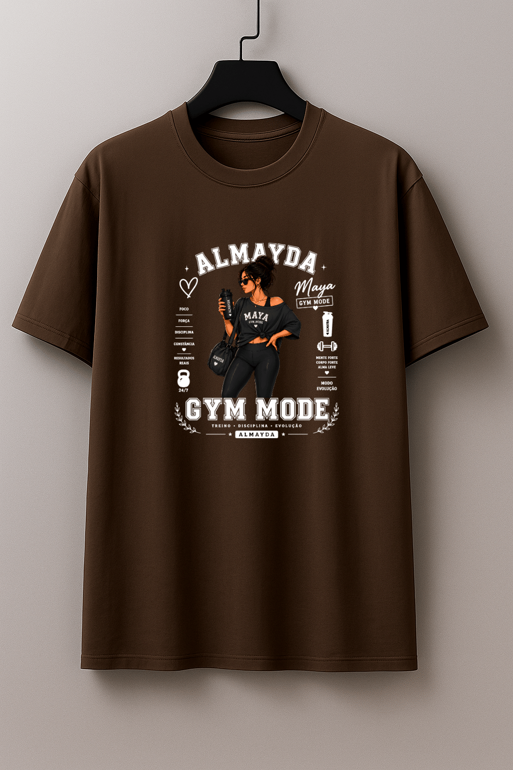 Camisetão Feminino Oversized - Almayda Gym Mode