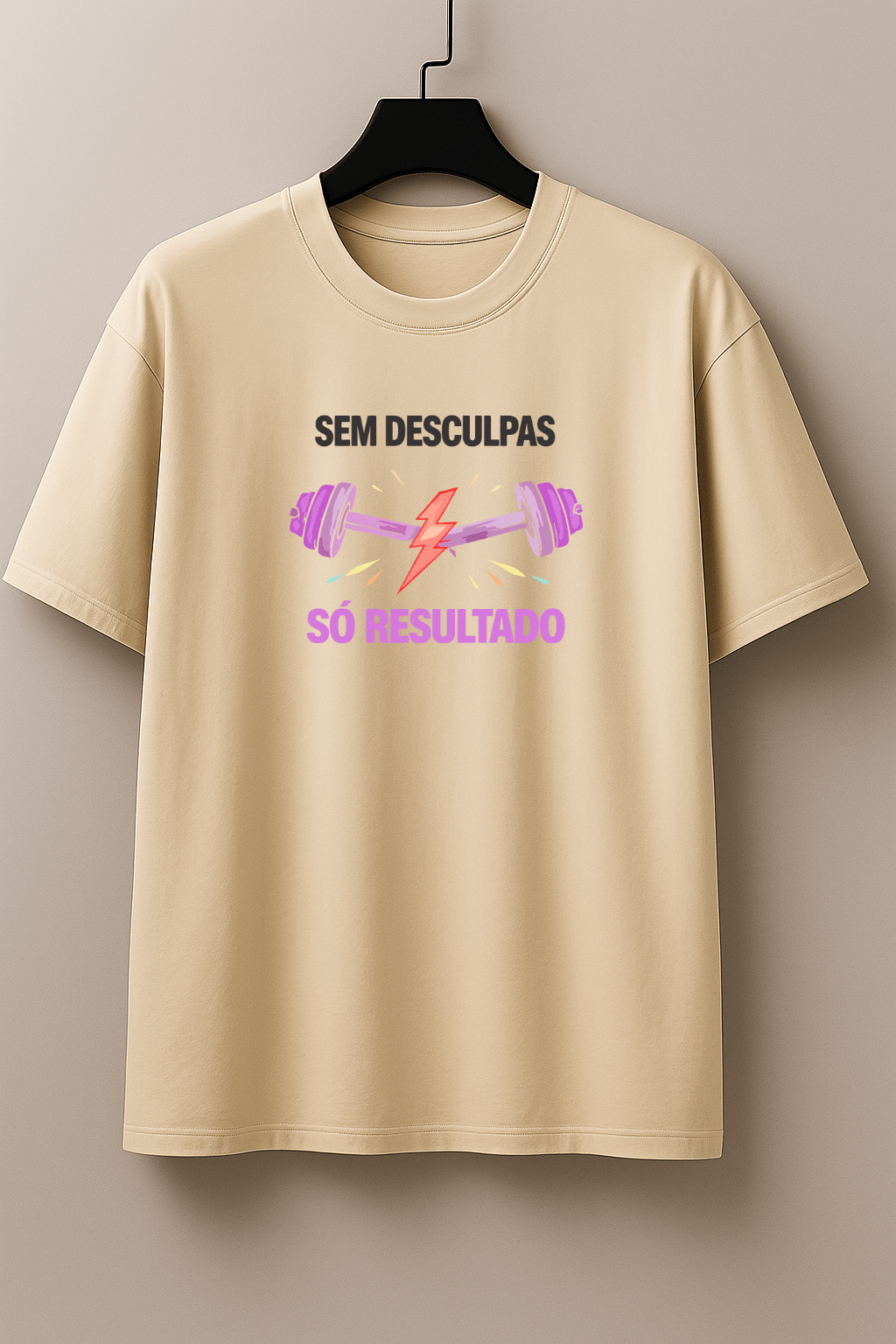 Camisetão Feminino Oversized - Sem Desculpas