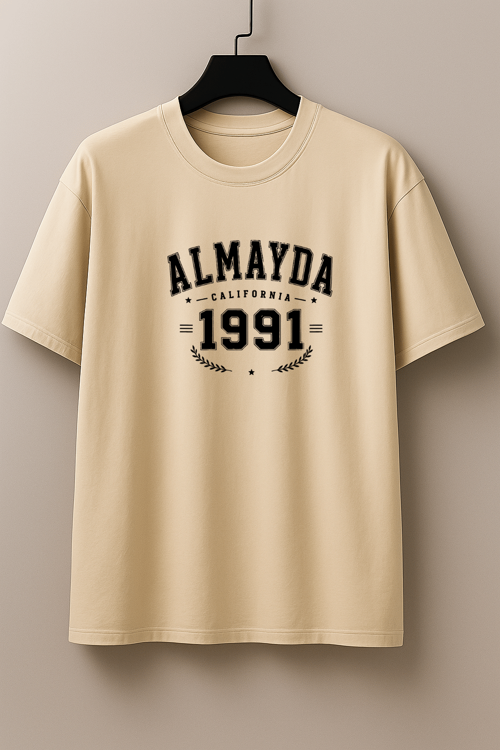 Camiseta Masculina Premium - Manga Curta Almayda Lançamento California 1991