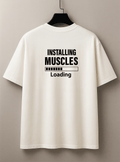 Camisetão Oversized Feminina -  Installing Muscles - As mais Vendidas