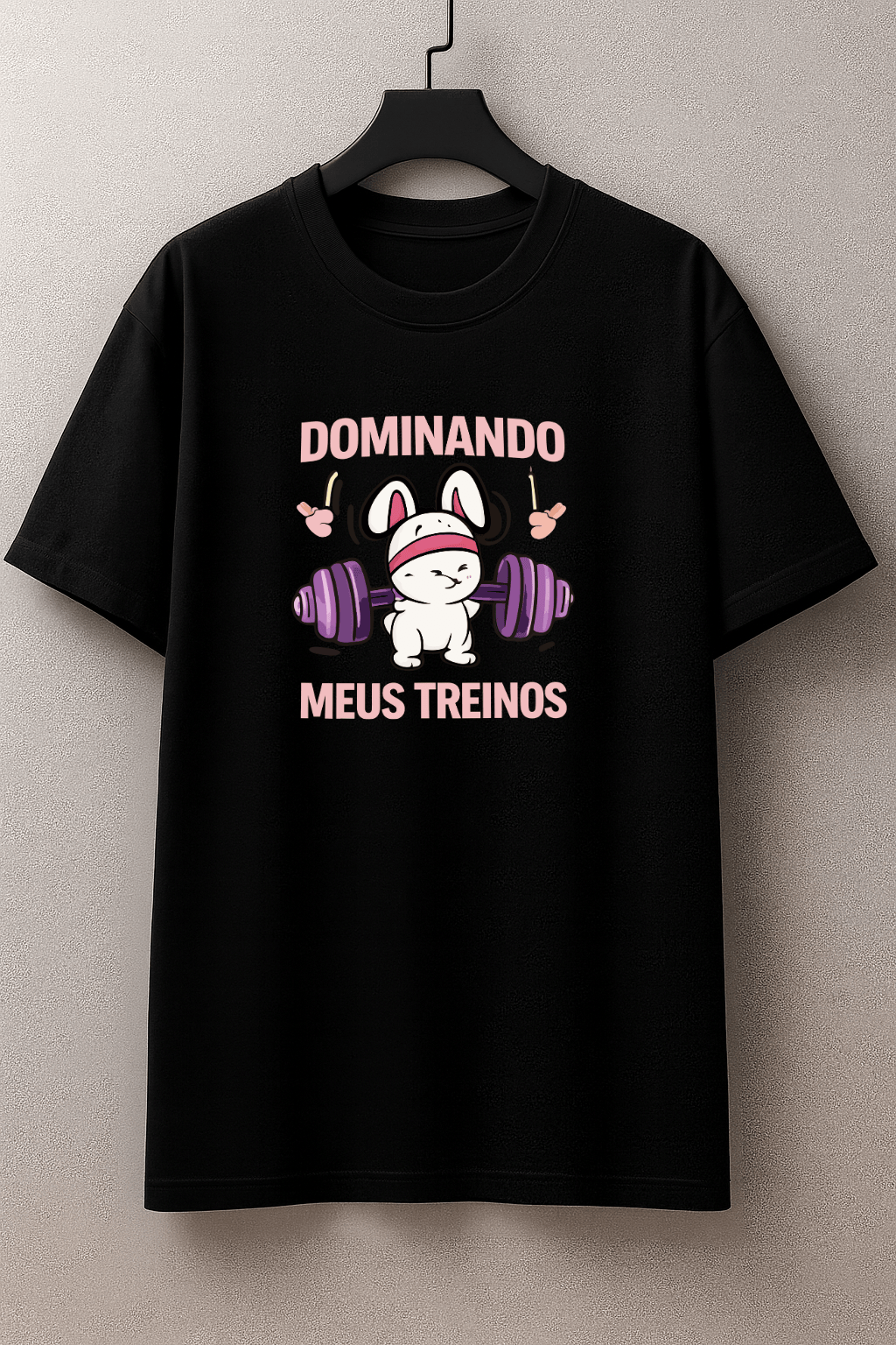 Camiseta Feminina Tradicional Manga Curta Almayda - Dominando Meus Treinos