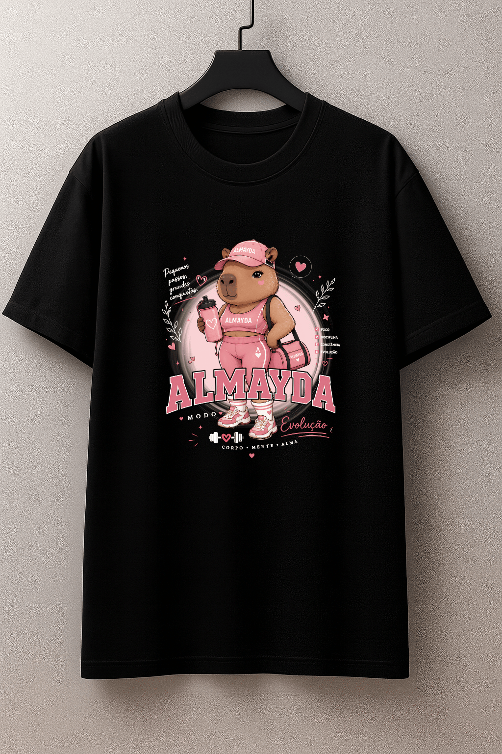Camisetão Feminino Oversized Almayda - Cute But Strong
