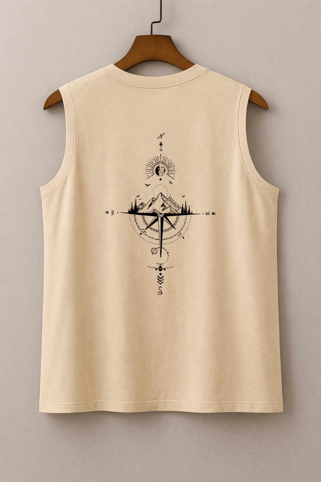 Camiseta Regata Masculina - Rosa dos Ventos