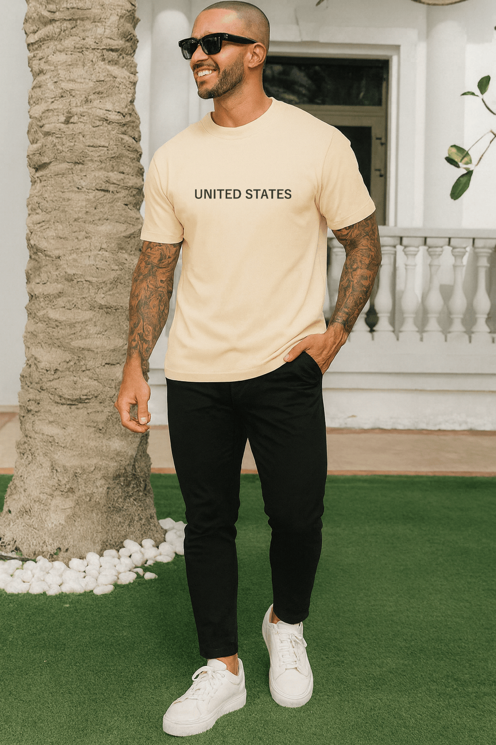 Camiseta Masculina | Estampa - United States