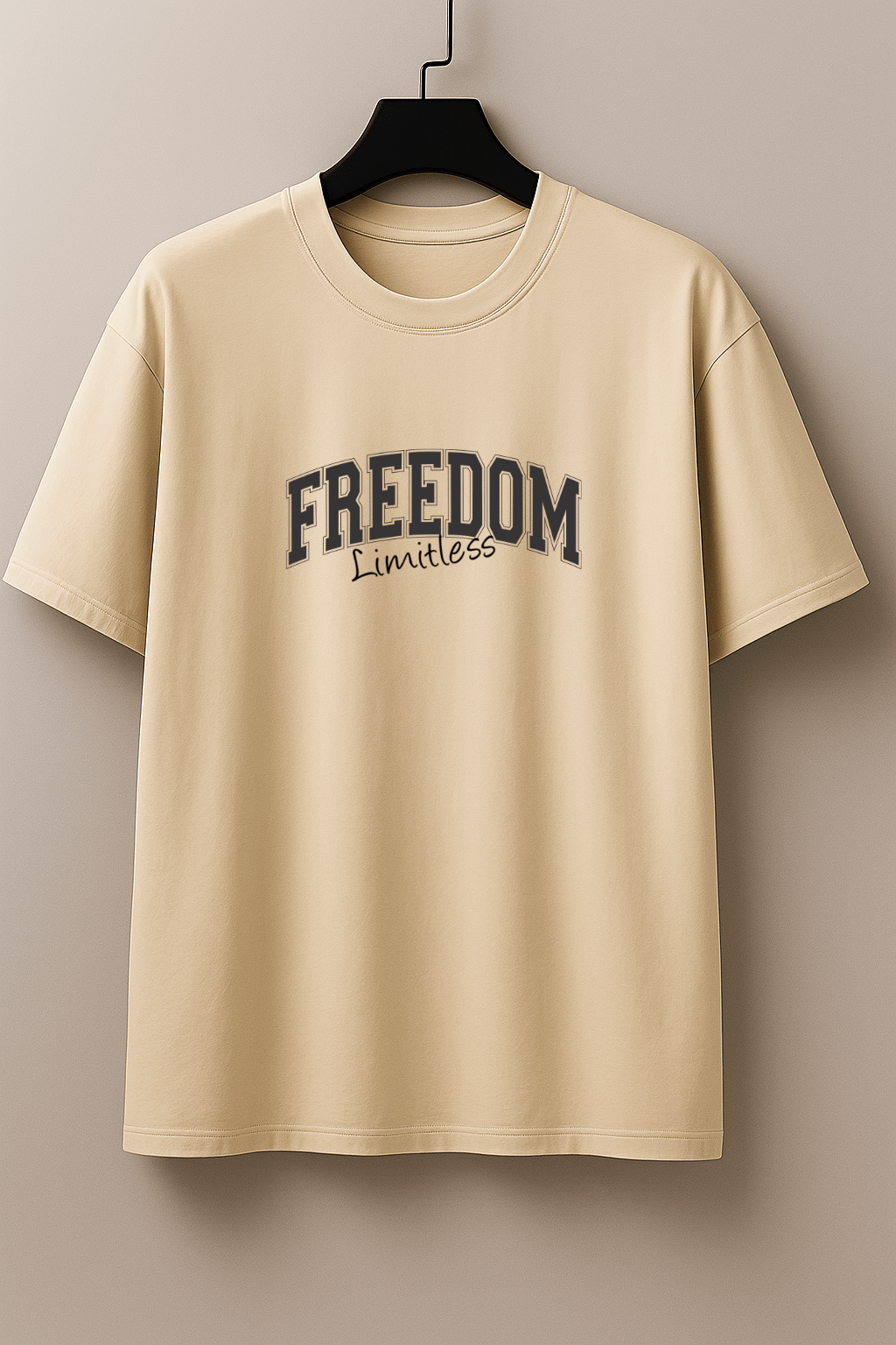 Camiseta Masculina Premium Manga Curta Tradicional | Estampa - Freedom Limitles