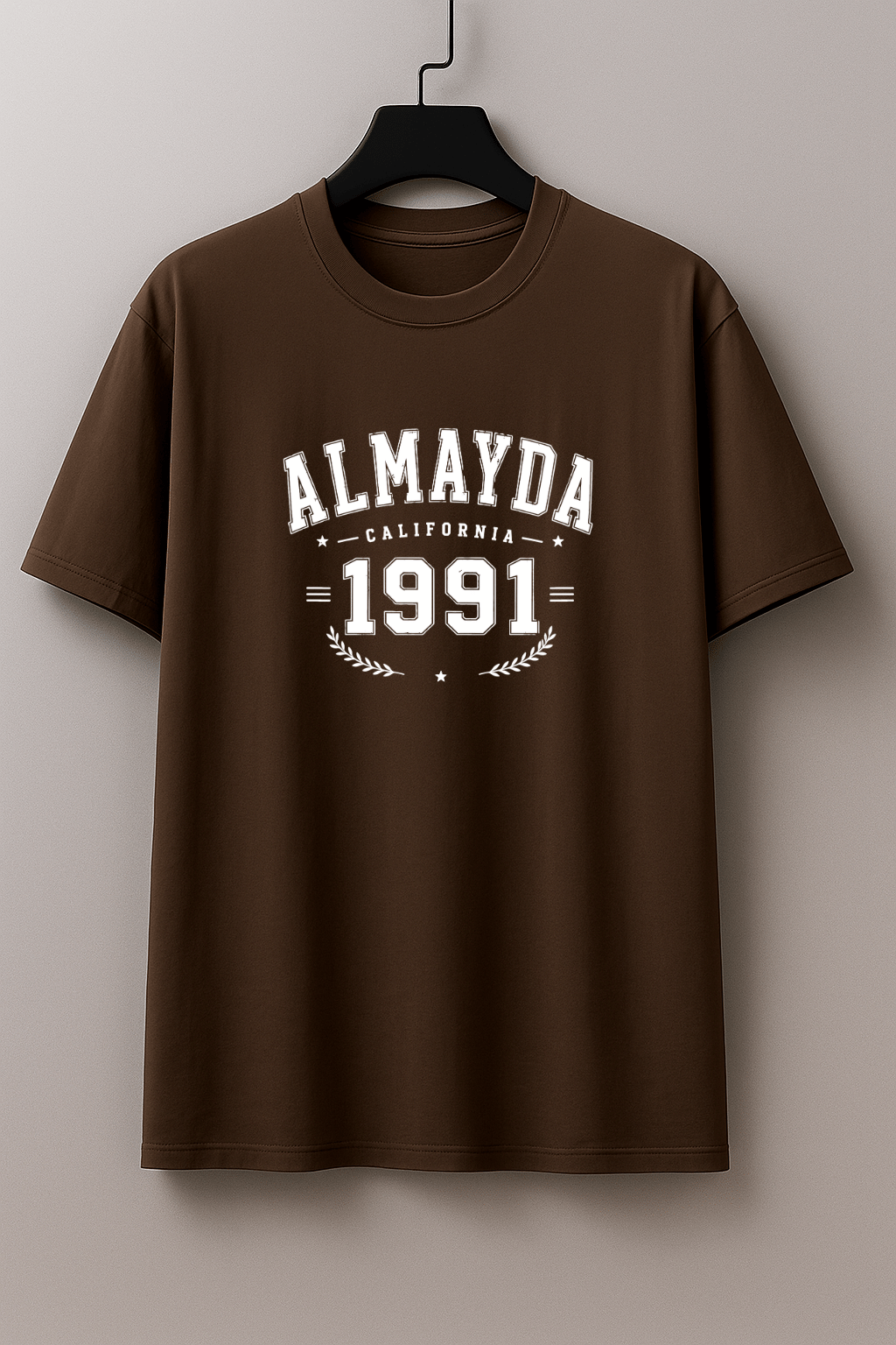 Camiseta Masculina Premium - Manga Curta Almayda Lançamento California 1991