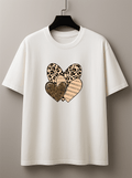 Camiseta Feminina Manga Curta - Wild Love Chic