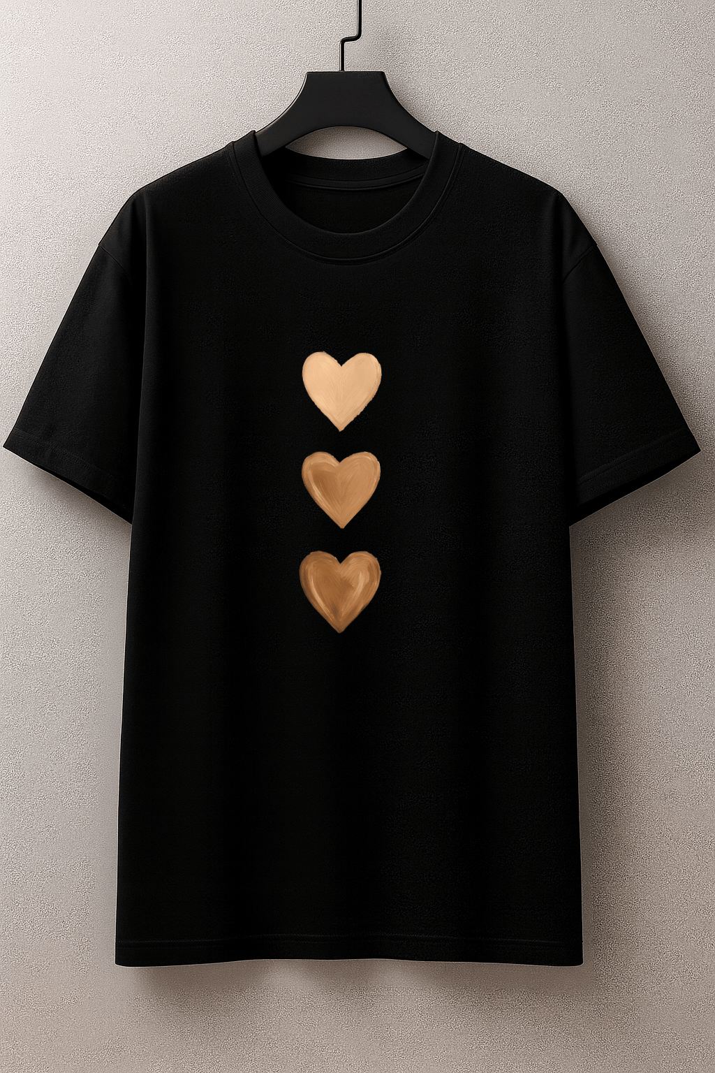 Camiseta Feminina Manga Curta - Golden Love Line
