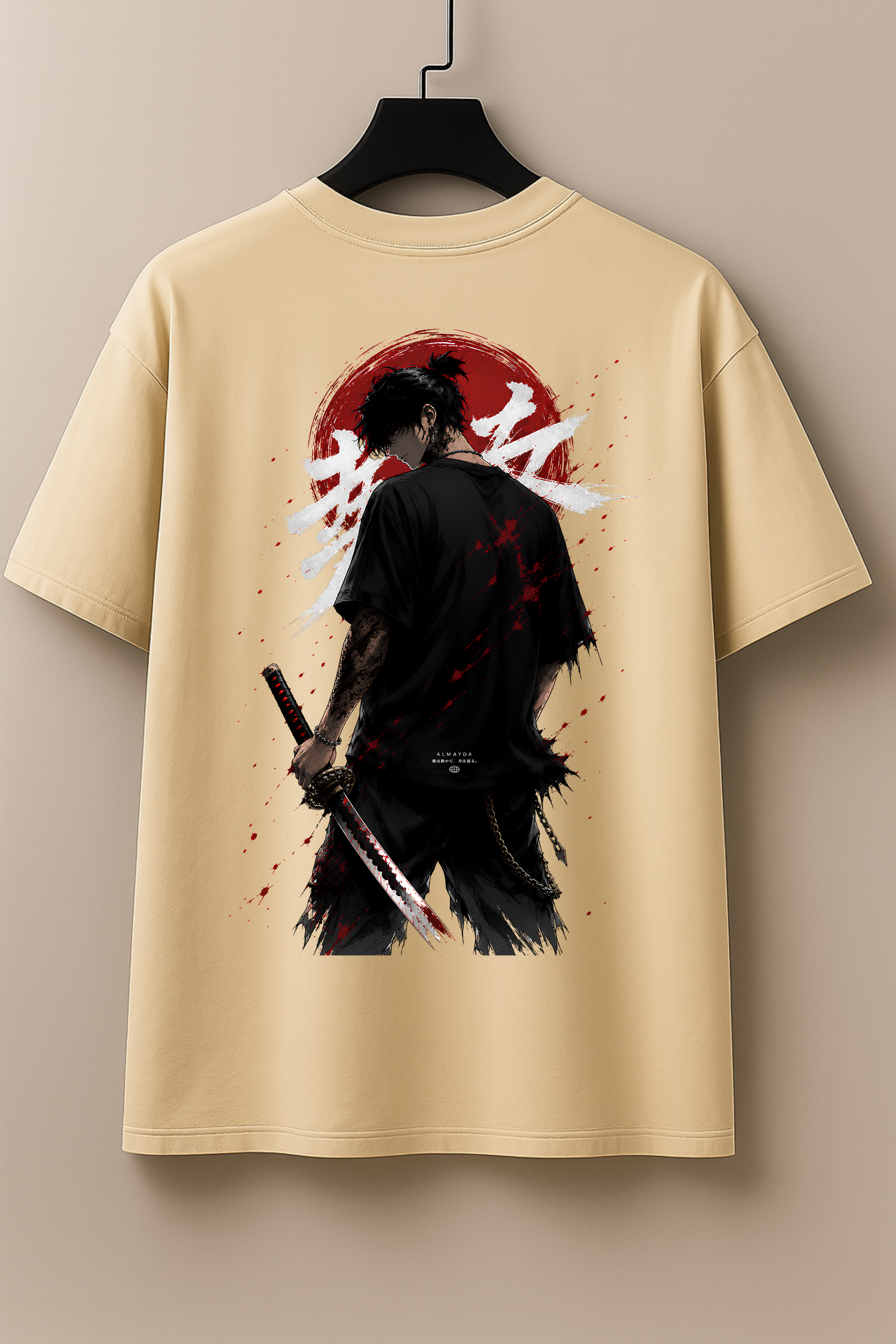 Camisetão Masculino Oversized Almayda - Shadow Ronin