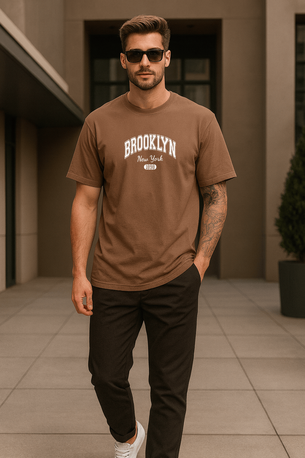 Camiseta Masculina | Estampa - Brooklyn New York