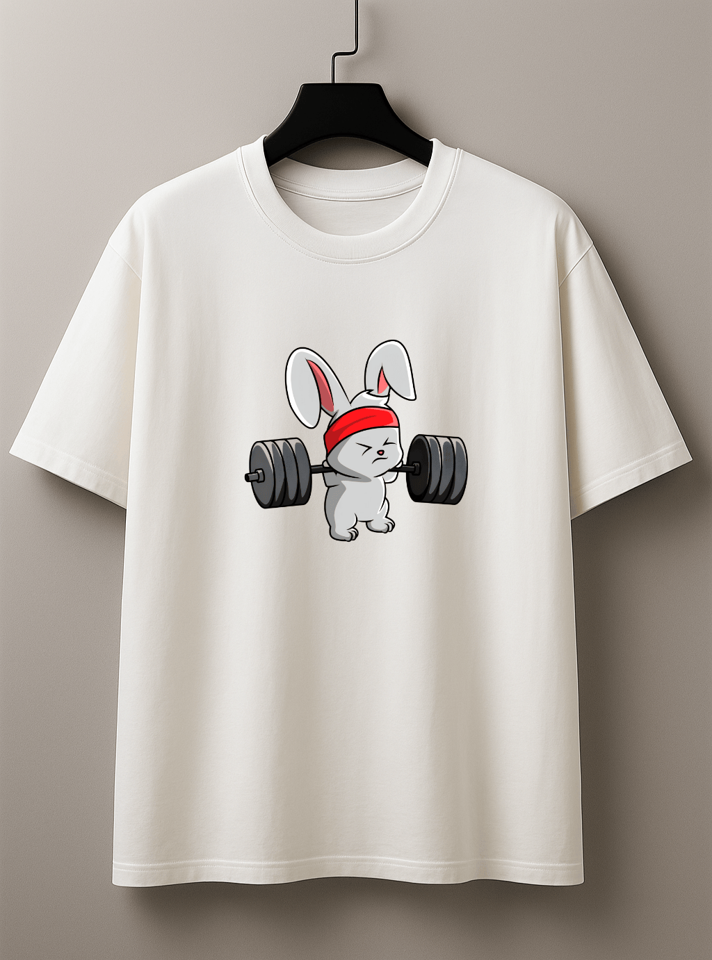 Camisetão Oversized Feminina Bunny Strong