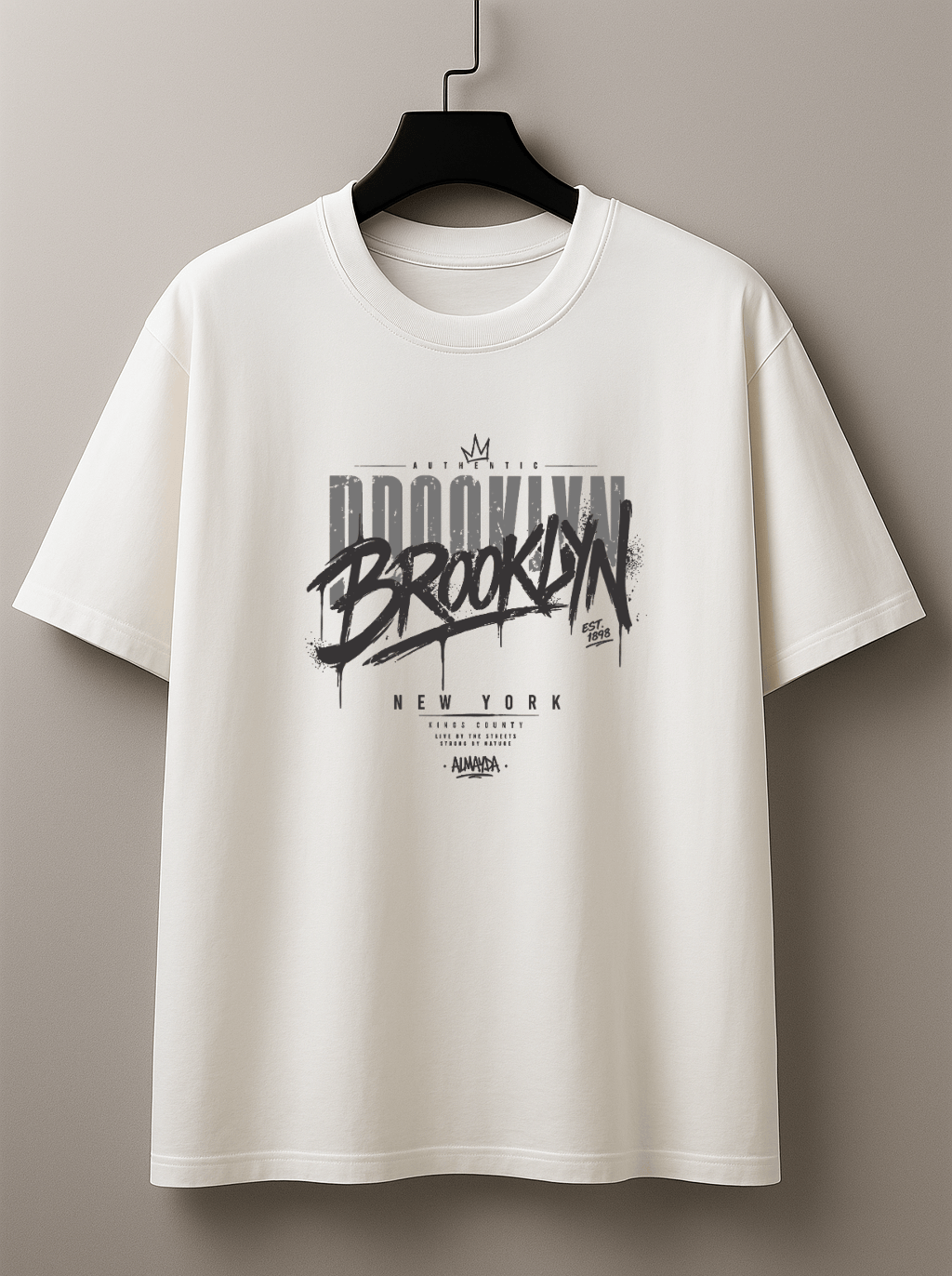 Camisetão Oversized Masculino - Almayda Crown District