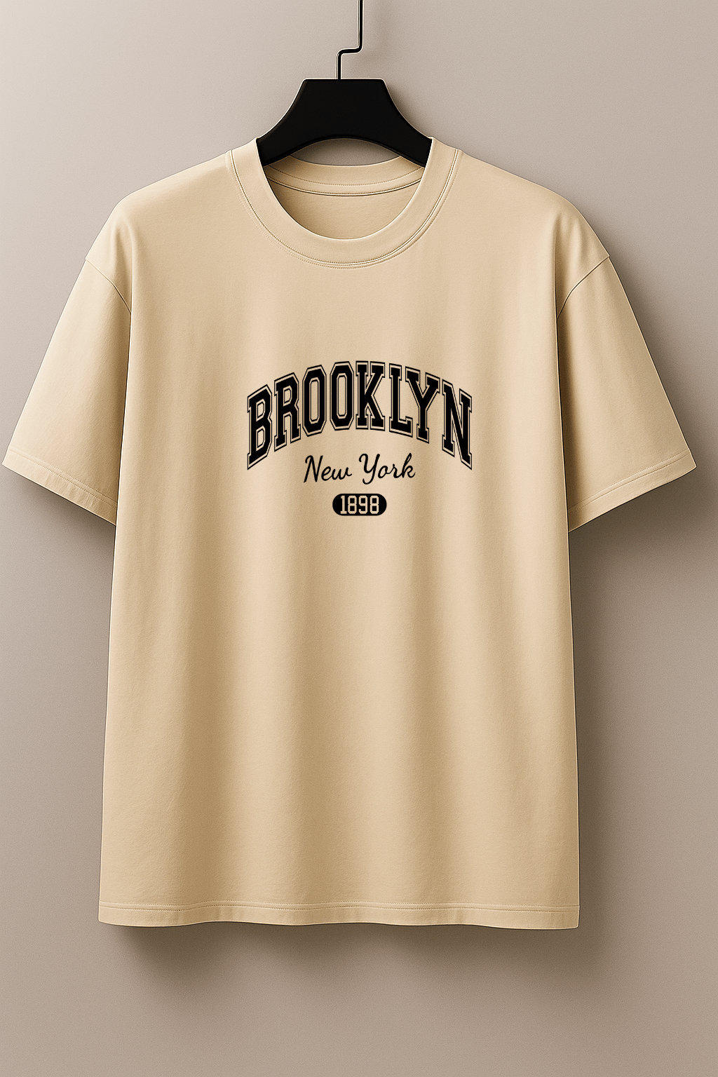 Camiseta Oversized Feminina | Estampa Brooklyn New York