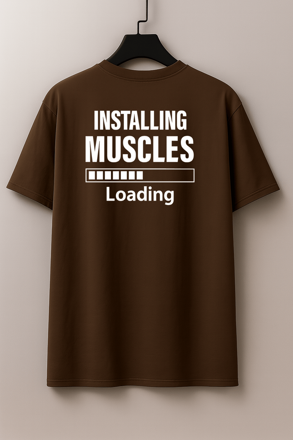 Camiseta Oversized Feminina -  Installing Muscles - As mais Vendidas