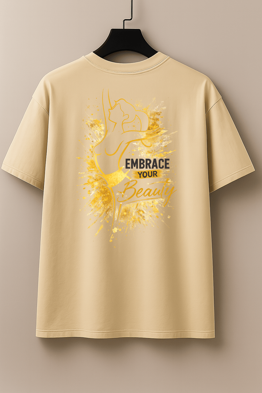 Camiseta Premium Manga Curta Tradicional Feminina - Embrace Your Beauty