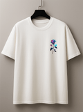 Camiseta Feminina Premium Manga Curta Tradicional  Rose Blue
