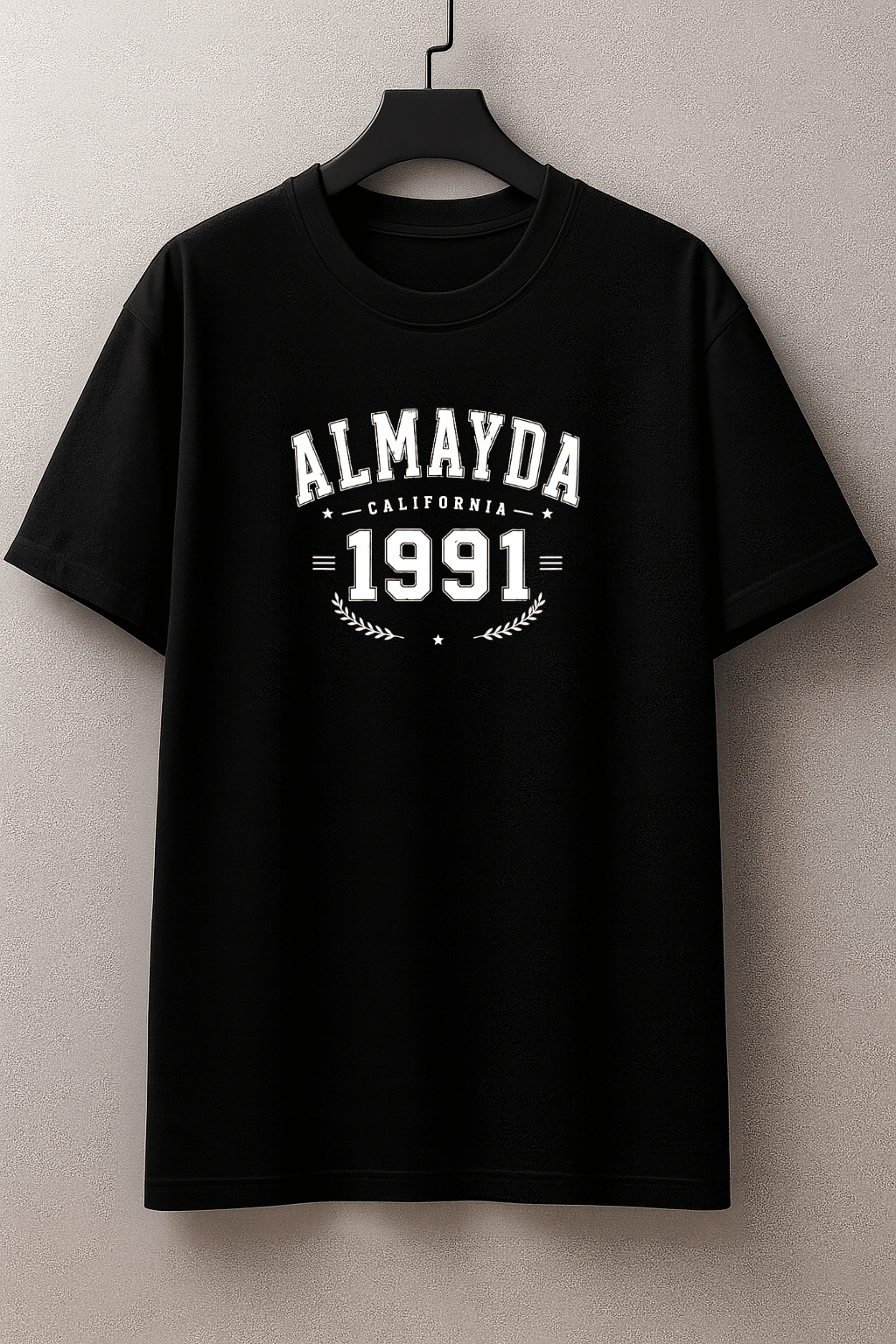 Camiseta Masculina Premium - Manga Curta Almayda Lançamento California 1991