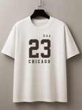 Camiseta Oversized Masculina -  U.S.A 23 Chicago