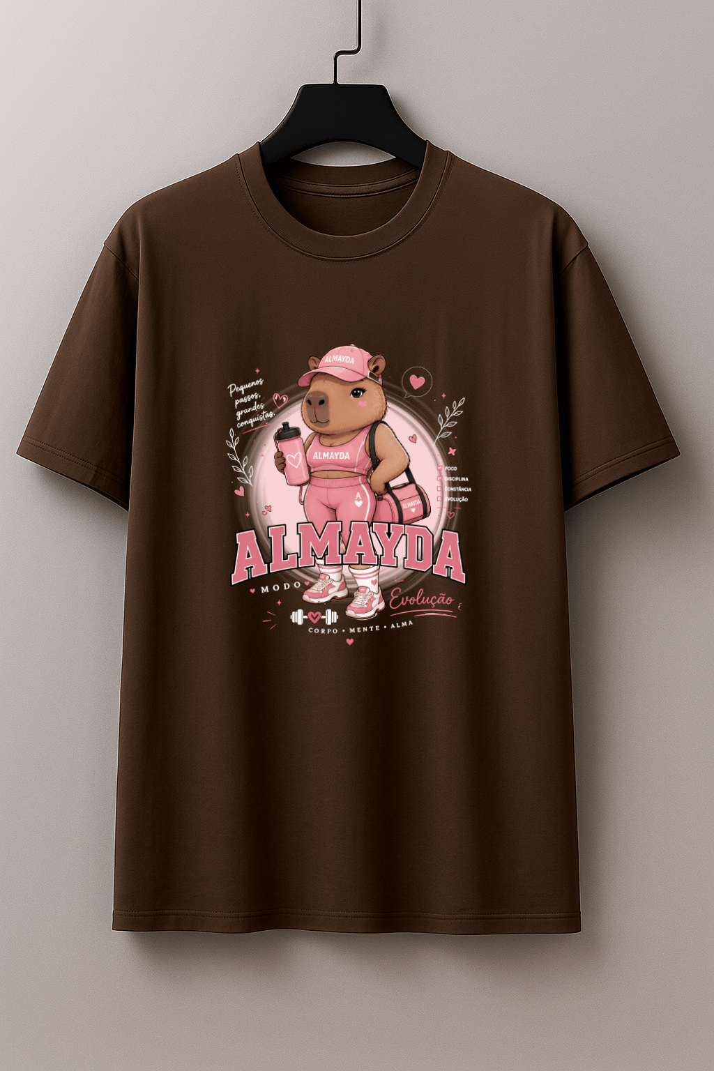 Camisetão Feminino Oversized Almayda - Cute But Strong