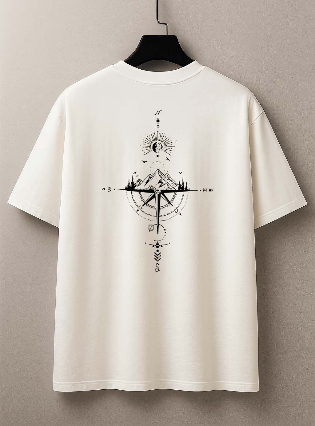 Camiseta Masculina | Estampa - Rosa dos Ventos