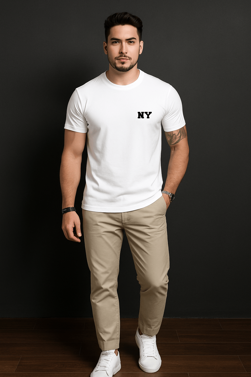 Camiseta Masculina Premium NY