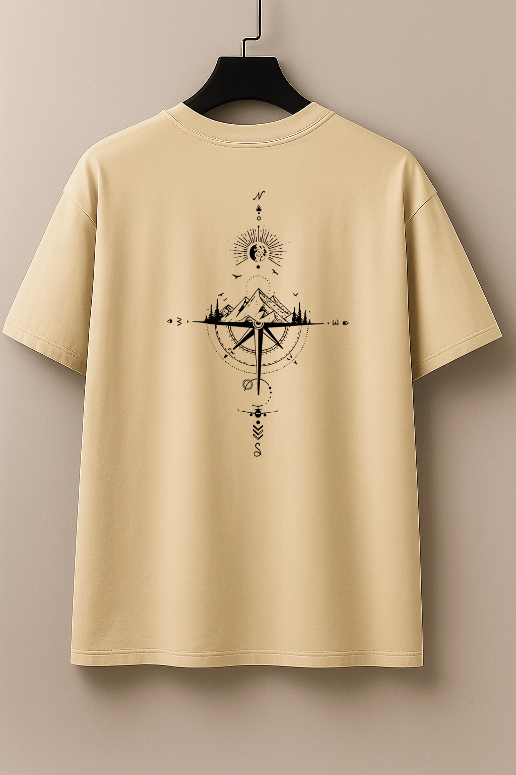 Camiseta Masculina | Estampa - Rosa dos Ventos