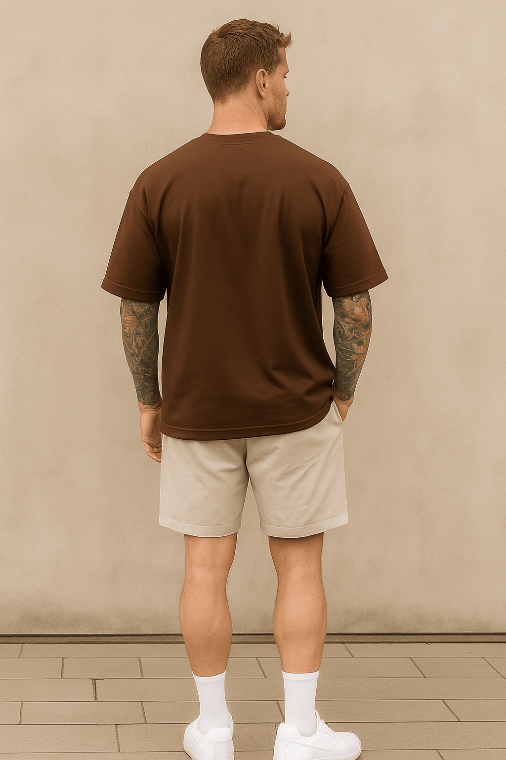 Camiseta Oversized Masculina | Estampa - Los Angeles California