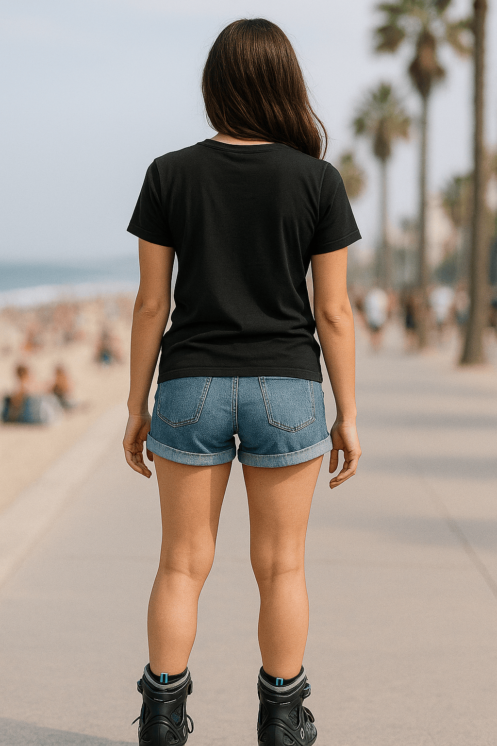 Camiseta Feminina | Estampa - Sorrisinho Minimalista