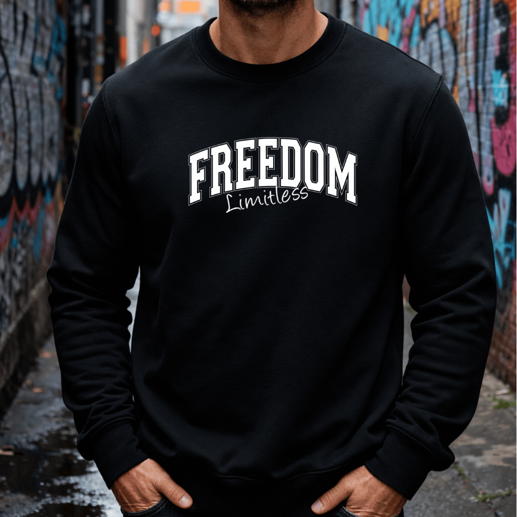 Moletom Masculino Careca - Freedom Limitless