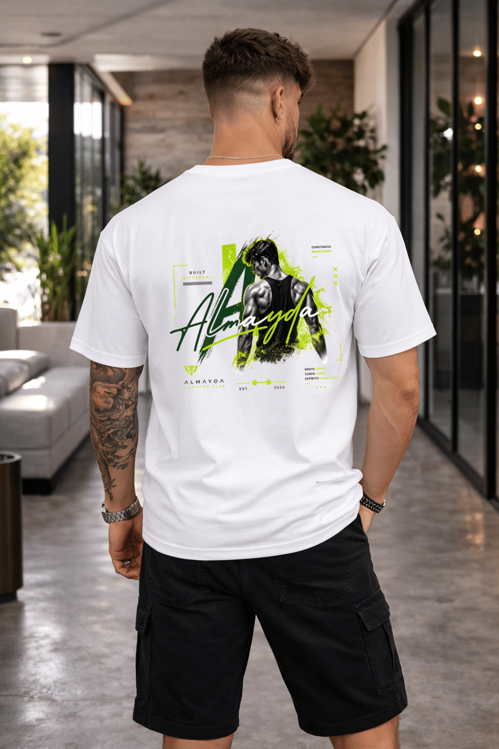 Camisetão Masculino Oversized - Almayda Built Different