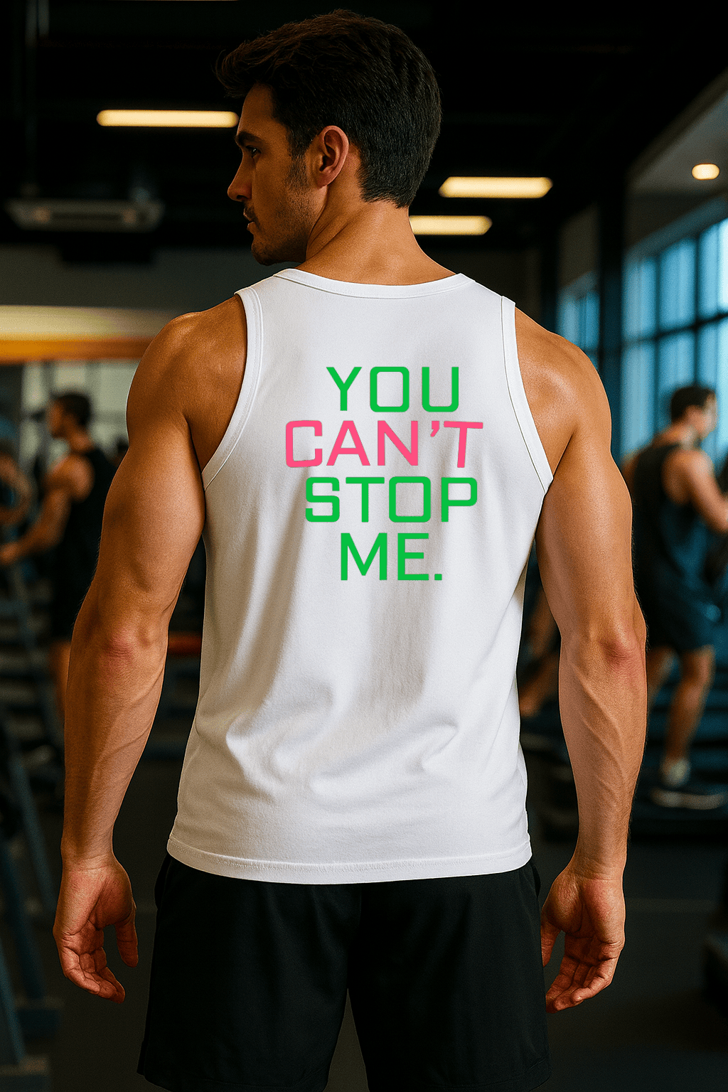 Camiseta Regata Masculina - YOU CAN’T STOP ME