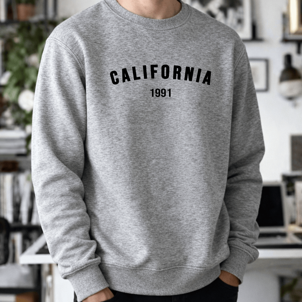 Moletom Masculino Careca - California 1991