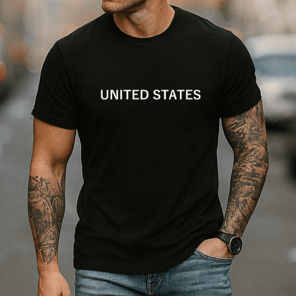 Camiseta Masculina | Estampa - United States