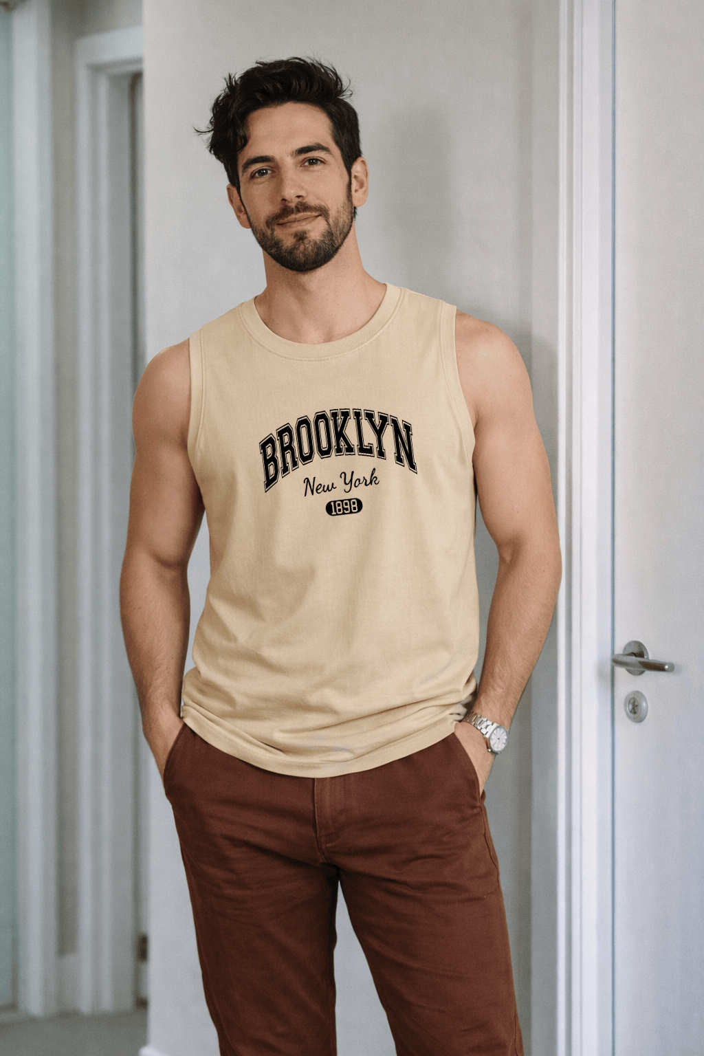 Camiseta Regata Masculina - Brooklyn