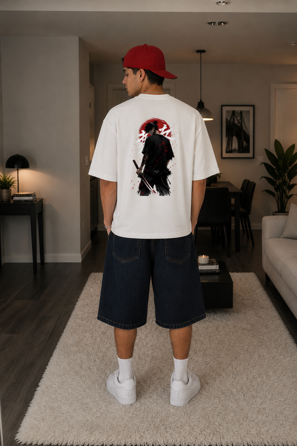 Camisetão Masculino Oversized Almayda - Shadow Ronin