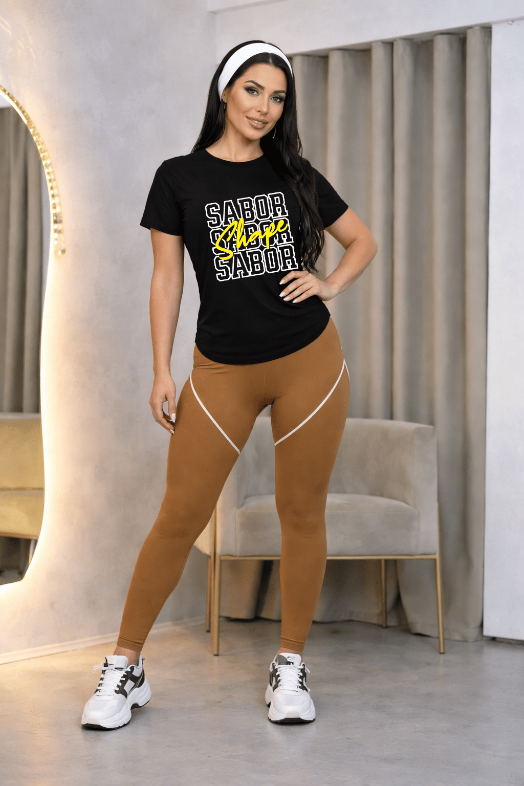 Camiseta Feminina Tradicional Manga Curta Almayda - Sabor do Shape