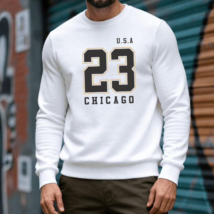 Moletom Masculino Careca - U.S.A 23