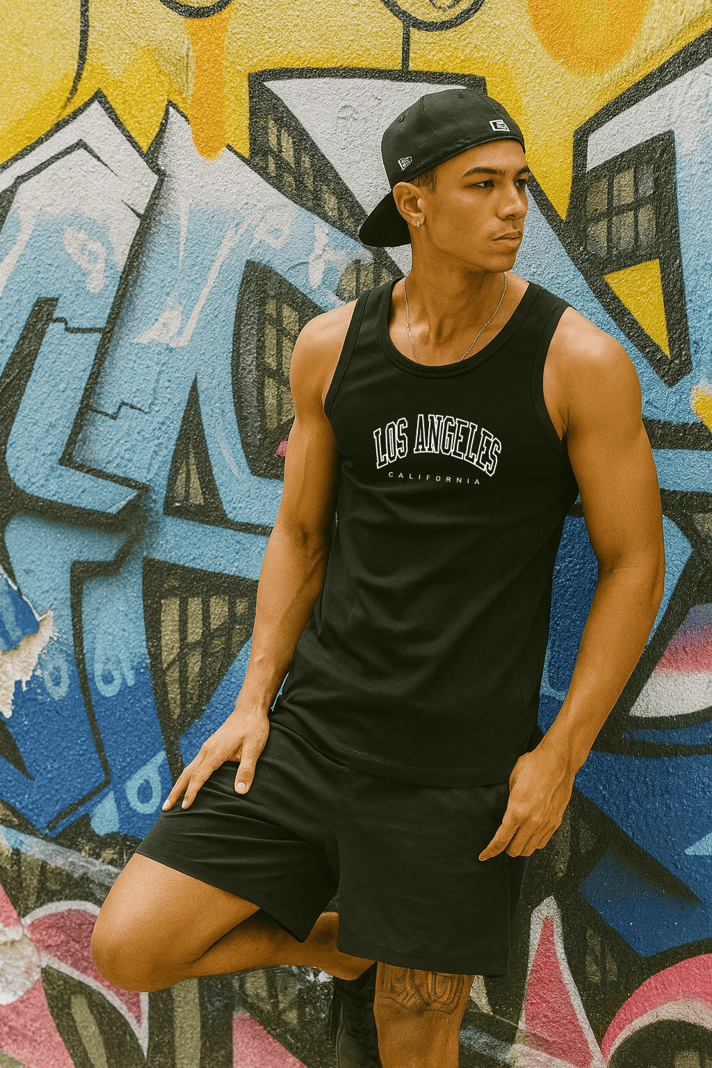 Camiseta Regata Masculina - Los Angeles California