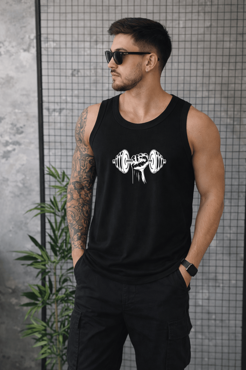 Camiseta Regata Masculina - Halteres